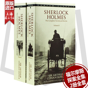 外文书店福尔摩斯英文原版小说探案全集Sherlock Holmes英语原版书籍全套正版 侦探悬疑推理小说卷福夏洛克柯南道尔进口书