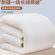 6斤新疆棉被被芯纯棉花被，手工棉被棉絮被子长绒棉床垫褥子春秋被