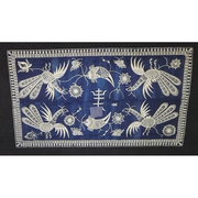 蜡染桌布老被定制传统手工，植物染色民族艺术品非物质文化遗产