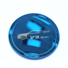 长安悦翔v3不锈钢油箱盖贴v3改装饰