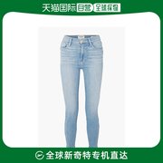 香港直邮framedenim女士，ali短款高腰，紧身牛仔裤