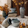 掬涵中式复古陶瓷花瓶摆件，客厅装饰落地插花花，器做旧大粗陶罐花盆