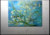 印花法国DMC十字绣客厅世界名画油画花卉梵高作品杏花