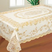 桌布防水防油免洗防烫欧式pvc长方形，餐桌布台布，茶几桌垫家用餐布