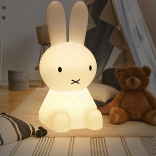 米菲兔灯大号兔子台灯，卡通可爱床头卧室落地灯，客厅氛围卡通小夜灯