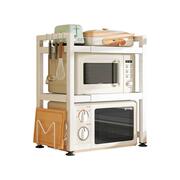 可伸缩厨房多功能微波炉架子置物架家用台面电饭煲支架烤箱收纳架