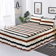 磨毛床裙单件床盖纯色席梦思床罩床套韩式床笠床单1米1.52.0米