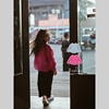 史豌豆(史豌豆)女童亚麻圆领，长袖衬衫2024春季亲子装儿童休闲洋气上衣