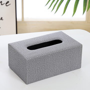 欧式纸巾盒创意时尚皮革抽纸盒酒店家居客厅茶几皮质纸抽盒餐巾盒