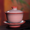 龙泉青瓷三才盖碗茶杯大号容量纯手工女陶瓷泡茶功夫茶具单个家用
