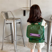 日系儿童背包时尚简约男童幼儿园，书包大容量轻便女童，旅行双肩包潮