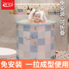 婴儿游泳池家用宝宝游泳桶折叠儿童充气游泳池小孩室内加厚洗澡桶