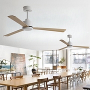 工业大风力吊扇餐厅客厅家用变频静音风扇商用复古无灯吊顶电风扇