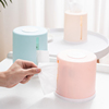 创意纸巾盒北欧茶几抽纸盒塑料，餐厅圆形卷纸筒，桌面客厅家用卷纸盒