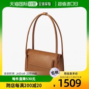 韩国直邮FIND KAPOOR女包单肩手提时尚翻盖褶纹棕色小方包 11