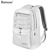 Bansusu.情侣书包女旅行包日系ins学生大容量双肩包简约电脑背包