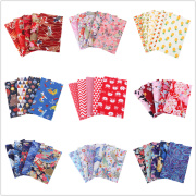 DIY手工布料布组 全棉和风烫金布料 20*25cm 小布头布组