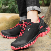 迈途户外登山鞋网面低帮男女鞋防水防滑耐磨透气秋冬季徒步爬山鞋