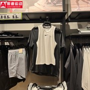 nike耐克女t恤2024夏季紧身透气速干健身训练运动背心fd5674-100