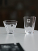 日本进口月夜野工房玻璃酒杯创意，不规则透明清酒杯，白酒杯(白酒杯)酒具