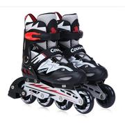 美洲狮溜冰鞋滑冰鞋儿童男女全套装直排轮滑鞋旱冰鞋8轮全闪835L