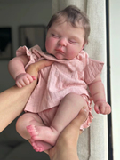 49厘米仿真婴儿，洋娃娃peaches可爱宝宝，纯手工高端制作