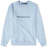 Billionaire Boys Club 复古清新卫衣男款淡蓝色长袖舒适Serif