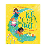 Big Green Crocodile 绿色的大鳄鱼 精装原版玩耍英文启蒙绘本