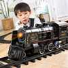 仿真电动轨道古典模型玩具，高铁小火车复古蒸汽，火车玩具男孩小礼物