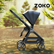 zoko婴儿推车可坐可躺轻便可折叠双向高景观(高景观)宝宝新生儿童手推车