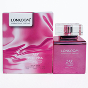 LONKOOM朗金香水24K粉金女士性感诱惑持久留香清新50ml