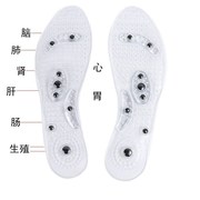 磁疗石按摩鞋垫男女脚底穴位保健足底运动养生透气除臭防滑鞋垫。