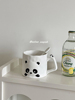 可爱熊猫马克杯陶瓷高颜值设计感水杯家用情侣杯礼物牛奶杯早餐杯