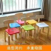 幼儿园桌椅实木宝宝简约学习桌凳子儿童早教辅导培训阅览椅凳