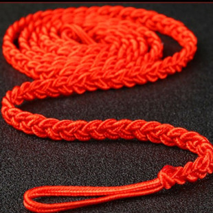本命年红绳腰链手工编织细腰，绳红腰带学生素绳红色，情侣款饰品礼物