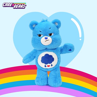 正版爱心carebears小熊公仔，可爱毛绒玩具，儿童玩偶娃娃生日礼物女