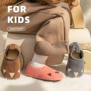 地板鞋儿童春秋季薄款新生婴儿室内鞋防滑加厚底隔凉卡通地板袜
