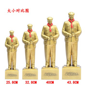 毛主席铜像全身站像纯铜摆件毛泽东摆像客厅Q办公室毛主像雕塑像