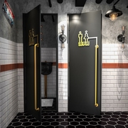 高档厂销复古工业风铁门创意酒吧餐厅洗手间厕所门卫生间门仓库室