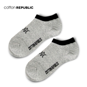 棉花共和国男士北京提花情侣，休闲棉质短袜男人袜02192004