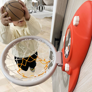 悬挂式篮球架篮筐儿童婴儿网红哄娃神器玩具投球小孩子玩的家庭式