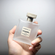 大牌香水分装瓶小样瓶方形玻璃按压喷雾50毫升大容量化妆品空瓶子