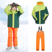 滑雪服滑雪裤，菲比小象儿童滑雪服套装男童，户外冲锋衣保暖防水