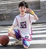 NBA队服比赛训练篮球跑步透气运动服球衣国潮儿童篮球服套装