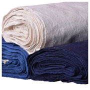 素色小格子组合、老上海全棉老粗布，手织布土布老布手工布料-