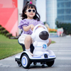儿童电动车网红太空人代步车，遛娃男女宝宝可坐可遥控漂移车带音乐
