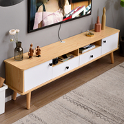 实木电视柜茶几组合现代简约小户型北欧卧室客厅简易环保