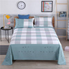 老粗布床单单件纯棉单双人帆布床单加厚1.5米1.8m2.0床被单全棉布