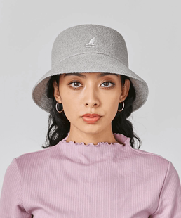 Kangol Bermuda Bucket Hat袋鼠遮阳平顶渔夫帽盆帽防晒男女帽子