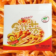 洋阳香辣金针菇26g*20袋一盒四川成都特产食品，菌类零食下饭菜